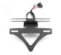 Moto matrícula Soporte Portamatrícula para Kawasaki para Z1000 2018-2023 Soporte Matrícula Motocicleta Integrado con Señal Giro Integrada Cola Corta