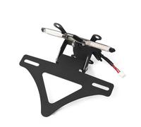 Moto matrícula Soporte Portamatrícula para Speed Triple 1200 RS 1200RS 2021-2024 Soporte Matrícula Trasera Luz Señal Giro