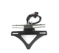 Moto matrícula Soporte Portamatrícula para YZF R1 2021-2025 Piezas LED Soporte Matrícula Modificado Motocicleta Señal Giro Integrada Corta