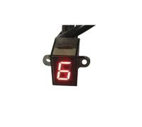 Moto Medidor Número Cambio Indicador De Marcha Digital LED Universal 12V, Instrumento Sensor Posición Cambio Pantalla Motocicleta