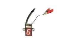 Moto Medidor Número Cambio Indicador De Marcha Digital LED Universal 12V, Instrumento Sensor Posición Cambio Pantalla Motocicleta