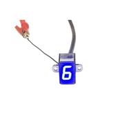 Moto Medidor Número Cambio Indicador De Marcha Digital LED Universal 12V, Instrumento Sensor Posición Cambio Pantalla Motocicleta