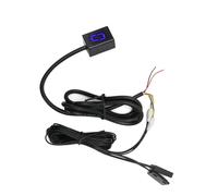 Moto Medidor Número Cambio Indicador De Marcha Digital Universal Para Motocicleta 6 Velocidades, Pantalla LED, Soporte Magnético Para Palanca Cambios