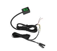 Moto Medidor Número Cambio Indicador De Marcha Digital Universal Para Motocicleta 6 Velocidades, Pantalla LED, Soporte Magnético Para Palanca Cambios