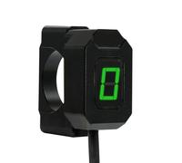 Moto Medidor Número Cambio Indicador De Marcha Digital Universal Para Motocicleta 6 Velocidades, Pantalla LED, Soporte Magnético Para Palanca Cambios