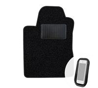 moto-MOLTICO Alfombrilla Conductor Velours - Lado Conductor Alfombrilla Coche - Negro - 1 Pieza - Apto para Toyota Corolla Verso 2004-2008