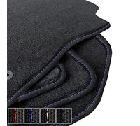 moto-MOLTICO Alfombrillas de terciopelo para coche, color negro, aptas para Opel Grandland X a partir de 2017, color azul
