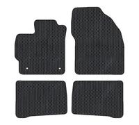 moto-MOLTICO Eva - Alfombrillas para coche aptas para Toyota Prius III FL 2012-2015, antideslizantes e impermeables