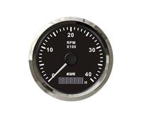 moto Odómetro tacómetro Tacómetro, Medidor RPM Revoluciones Para Minuto (REV) Con Horas, 3000, 4000, 6000, 8000, 12 V/24 V, Accesorios Motocicleta Tablero De Instrumentos