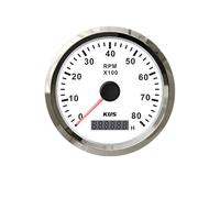 moto Odómetro tacómetro Tacómetro, Medidor RPM Revoluciones Para Minuto (REV) Con Horas, 3000, 4000, 6000, 8000, 12 V/24 V, Accesorios Motocicleta Tablero De Instrumentos