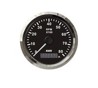 moto Odómetro tacómetro Tacómetro, Medidor RPM Revoluciones Para Minuto (REV) Con Horas, 3000, 4000, 6000, 8000, 12 V/24 V, Accesorios Motocicleta Tablero De Instrumentos