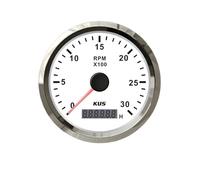 moto Odómetro tacómetro Tacómetro, Medidor RPM Revoluciones Para Minuto (REV) Con Horas, 3000, 4000, 6000, 8000, 12 V/24 V, Accesorios Motocicleta Tablero De Instrumentos