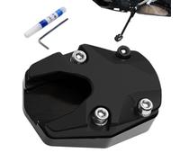 Moto Pad - Motorcycle Pad, Anti Sinking Plate Support Accessory | Motorcycle Kickstannd Foot Platte, Foot Plates Extender Accessories, Support Plates For Park Your Cycle, Enhance
