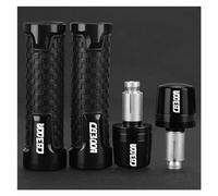 Moto para Manillar agarraderas Para Hon@&da CB300R CB300 R 2017 2018 2019 2020 2021 2022 Motocicleta 22mm 7/8 "CNC Manillar Empuñaduras De Goma CB 300 R 2023(B black set)