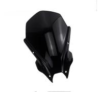 MOTO PARABRISAS Para MT-09 2021 2022 Para MT09 SP 21 22 Para FZ09 Parabrisas Negro Doble Burbuja Motocicleta Touring MOTO CúPULA(Black)