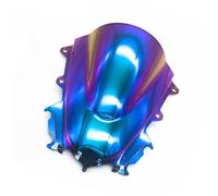 MOTO PARABRISAS Para YZF Para R125 Para R15 V3.0 2017 2018 2019 Accesorios Motocicleta Doble Burbuja Visera Deflectora Viento Parabrisas MOTO CúPULA(Rainbow)