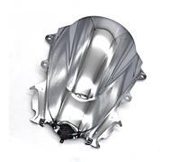 MOTO PARABRISAS Para YZF Para R125 Para R15 V3.0 2017 2018 2019 Accesorios Motocicleta Doble Burbuja Visera Deflectora Viento Parabrisas MOTO CúPULA(Silver)