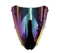 Moto Parabrisas Visera For Ninja ZX6R 2005-2008 For ZX10R 2006-2007 Windshield Windscreen Alerón Delantero(Iridium)