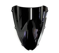 Moto Parabrisas Visera For Ninja ZX6R 2005-2008 For ZX10R 2006-2007 Windshield Windscreen Alerón Delantero(Zwart)
