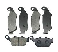 moto Pastillas de freno delanteras y traseras Compatible con Honda XL600V Transalp 600 1997-2000 / XL650V Transalp 650 2000-2007 / XL700V Transalp 700 2008-2011 FA185F FA185F FA140R