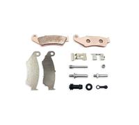 Moto Pastillas de Freno Para Nissin CR125/250R Para CRF250R/X Para CRF450R/X Pinza Freno Trasero Delantero Reparación Pinza Resorte Almohadillas Aislamiento pastillas freno moto(Front Kit)