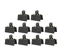 Moto Pastillas freno 10 PARES DE PASTILLAS FRENO DE DISCO DE BICICLETA PARA SHIMANO XTR M9000 M9020 M985 M988 Deore XT M8000 M785 SLX M7000 M666 M675 Deore M615(01F 10pcs)