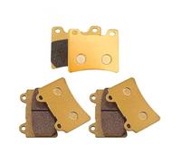 Moto Pastillas freno Juego De Pastillas Freno Delanteras Traseras Motocicleta Para FZ750 FZR750 TDM850 FZR1000 FJ1200 XJR 1200 FZ 750 FZR 750 TDM 850 FZR 1000(Front and Rear)