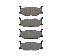 Moto Pastillas freno Pastillas de freno delanteras traseras para motocicletas XVZ1300 para Royal Star Venture TF XV1300 XV1600 Road Star para Silverado Midnight(2 Pairs Front)