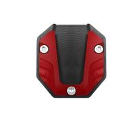 Moto Pata Cabra Lateral del Pie Placa De Soporte para Motocicleta, Placa Extensión Soporte Lateral Aleación De Aluminio, Base Estable, Accesorio De Placa De Pie para Motocicleta