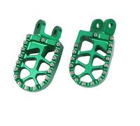 Moto Pedal Para AFRICA Para TWIN Para XRV 650 Para 750 Para XRV650 Para XRV750 Para 650XRV Para 750XRV 1990 Reposapiés CNC Motocicleta Pedales Moto Pedales(Green)