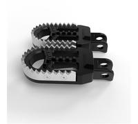 Moto Pedal Para Aprilia Para Dorsoduro 750 2008-2016 Para 900 Para 1200 Reposapiés Delantero Motocicleta Ajustables Pedal Moto Pedales(Tyle 2 Black)