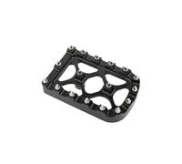 Moto Pedal Para Dyna Para FLD Softail Slim Fatboy Touring Electra Street Glide Cubierta Pedal Freno Reposapiés Motocicleta MX Para Offroad Almohadilla Grande Moto Pedales(A)