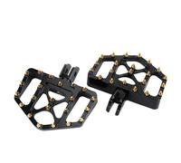 Moto Pedal Para Softail 2018 2019 2020 Slim Fatboy Street Bob Breakout Low Rider Para FXDR 114 Reposapiés Delantero Trasero Moto Pedales(Front Black)