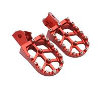 Moto Pedal Para Sur Ron Light Bee X Para S Para Talaria Sting Para CRF150F Para CRF230F 2003-2019 Pedales De Soporte Estriberas CNC Motocicleta Moto Pedales(Red)