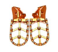 Moto Pedal Para Sur-Ron Para Surron Ultrabee Para Ultra Bee Vehículo Eléctrico Piezas De Motocross Reposapiés CNC Para Motocicleta Estriberas Pedales Moto Pedales(Orange)