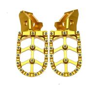 Moto Pedal Para Sur-Ron Para Surron Ultrabee Para Ultra Bee Vehículo Eléctrico Piezas De Motocross Reposapiés CNC Para Motocicleta Estriberas Pedales Moto Pedales(Gold)