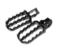 Moto Pedal Para TE300 Para TE Para FE 125 250 300 350 400 450 501 2017-2023 Para TX Para FX Para TC Para FC 2017-2022 Reposapiés Anchos Motocicleta Agrandado Moto Pedales(Black)