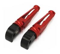 Moto Pedal Para YZF Para R3 Para MT03 Para MT25 Para R25 Y Para R15 Reposapiés Traseros CNC Para Motocicleta Accesorios Para Pedales Moto Pedales(Red)