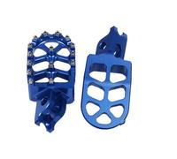 Moto Pedales Para CR125 Para CR250 Para CRF 250 X 300 L 450 150 R Para CRF250L Para CRF300L Para CRF1000L Para CRF1100L Reposapiés Pedales Motocicleta(Blue)