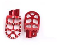 Moto Pedales Para WR250 Para WR200 Para WR500 Para WR 200 250 500 Para XT250 Reposapiés Motocicleta Estriberas Piezas Pedal Accesorios Motos Para Cross(Red)