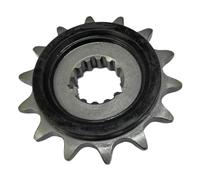 Moto Piñon Delantero Para KOVE 450 RALLY 14T | Piñón Delantero Silencioso Duradero Motocicleta Rueda Cadena Juego Bielas Piñón Volante