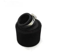 Moto Pit Bike Para ATV Piezas 35mm 38mm 42mm 45mm 48mm Bent Angled Air Filter Pod Para PIT Quad Buggy De Filtro De Aire(Black2 35mm)