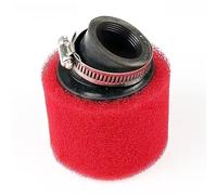 Moto Pit Bike Para ATV Piezas 35mm 38mm 42mm 45mm 48mm Bent Angled Air Filter Pod Para PIT Quad Buggy De Filtro De Aire(Red2 42mm)