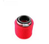 Moto Pit Bike Para ATV Piezas 35mm 38mm 42mm 45mm 48mm Bent Angled Air Filter Pod Para PIT Quad Buggy De Filtro De Aire(Red1 42mm)