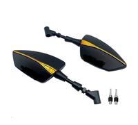 moto plegable retrovisor Espejo Retrovisor Ajustable Espejos Retrovisores Laterales Para Benelli 180s 302s Para TNT 125 135 150 250 300 600 8/10MM(Benelli - Glod)