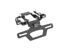 Moto Porta-Matrícula para CBR400R 500R para CB500F Lámpara LED Señal Giro Guardabarros Limpio Trasero Eliminador Hornet Soporte Matrícula Ajustable(Type D)