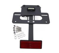 Moto Porta-Matrícula para Kawasaki para Ninja 300 250 2013-2018 Soporte para Matrícula Kit Eliminador De Guardabarros Limpio Trasero(with Reflector)