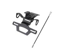 Moto Porta-Matrícula para MT-07 para Motocicleta Y-AMT Guardabarros Limpio Trasero Ajustable Eliminador LED Soporte para Matrícula(B)