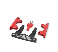 Moto Porta-Matrícula para MT-09/SP 2024 Eliminador De Guardabarros Montaje Bajo Soporte para Matrícula Kit Cierre Trasero(A Red Set)