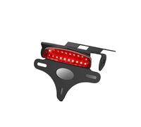 Moto Porta-Matrícula para Suzuki para GSX-8S 2023 2024 2025 Marco Trasero De Motocicleta Luz Trasera Soporte para Matrícula LED(F Red)